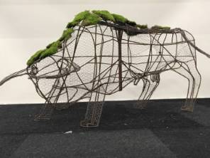 Iron Sculptural Bull